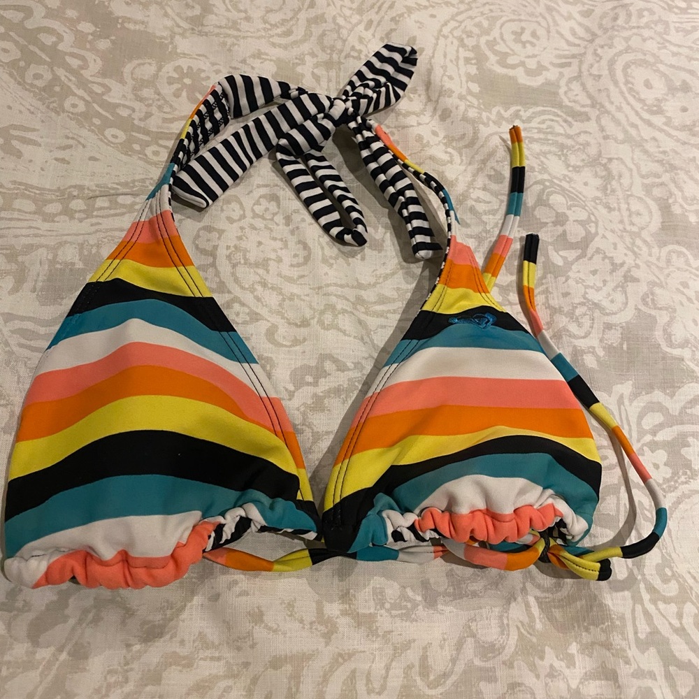 Roxy reversible bathing suit top.